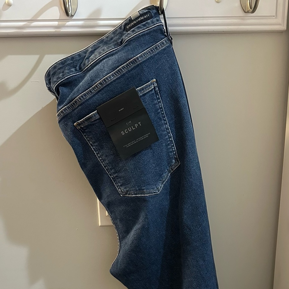 Citizens of Humanity Anthropologie Rocket Ankle Skinny Sculpt Jeans Size 26W